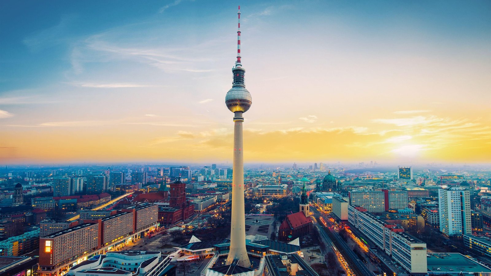 Berlin TV Tower in Alexanderplatz and how your views will cahnge if you had a life in Germany