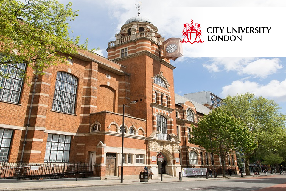  City University of London’s campus amidst the bustling streets of the United Kingdom’s capital.