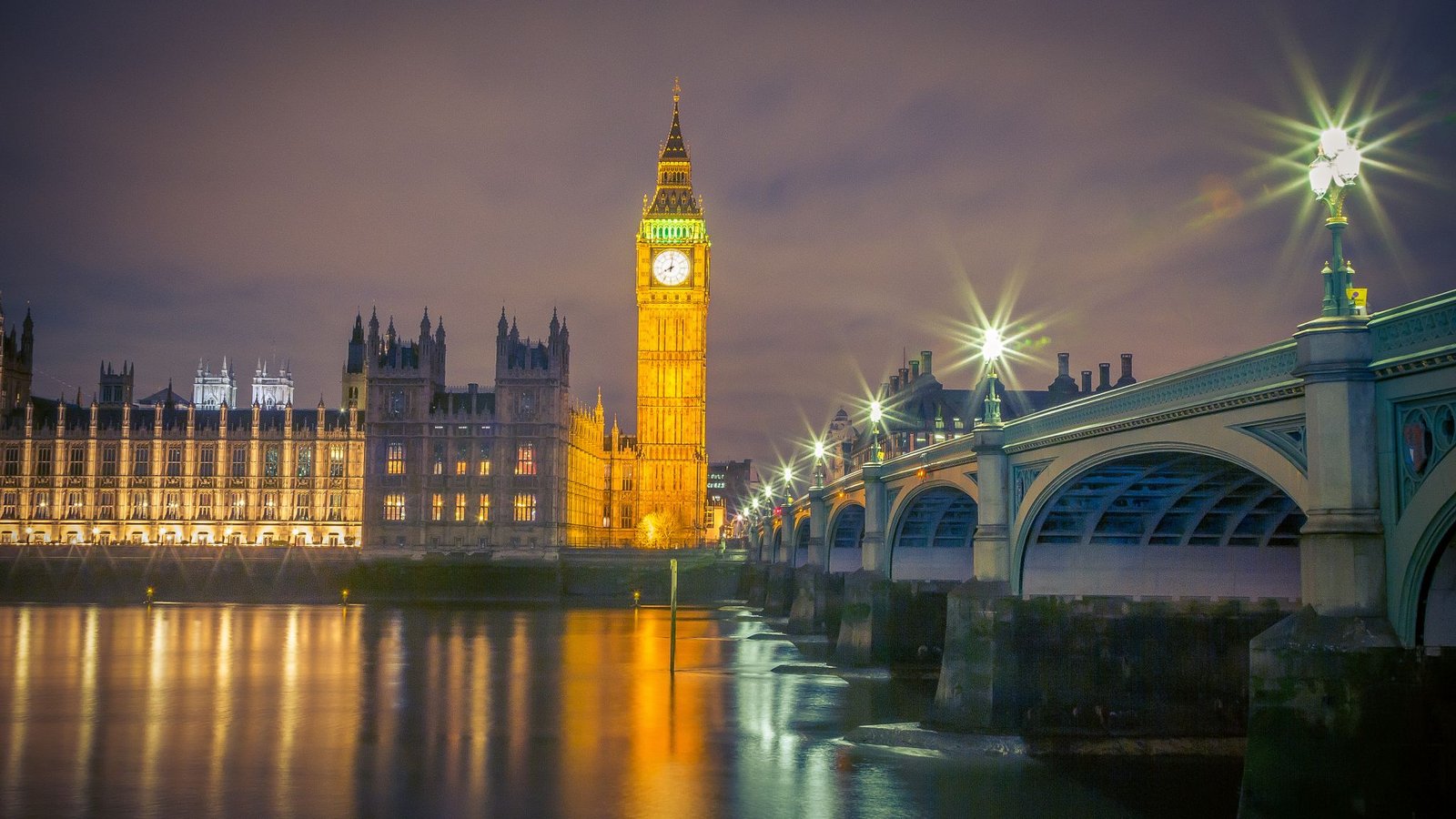  Big Ben at night, London